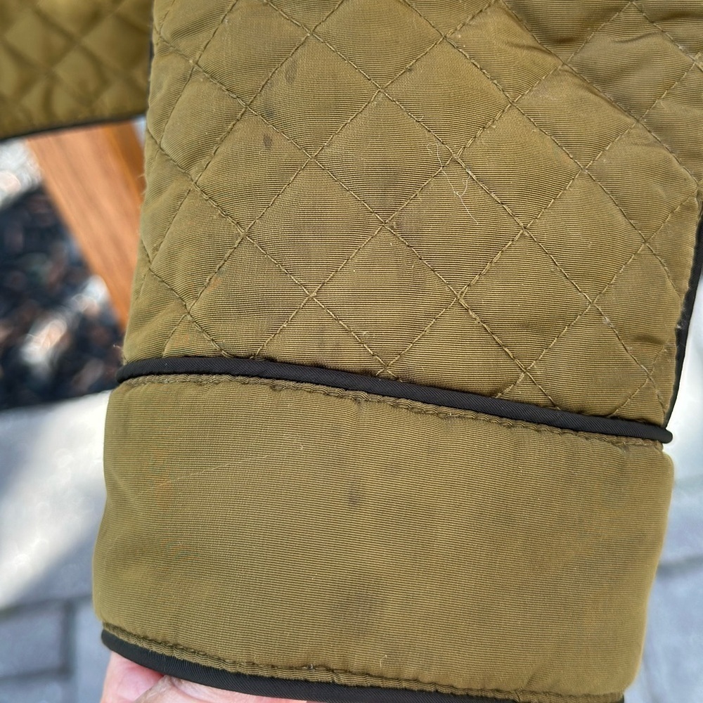 H and H Quilted Greenish Brown Jacket - Picture 10 of 10